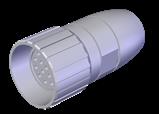 Euchner RC-12P1N8A8096 Plug connector RC12 for connection to enabling switches, for example