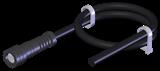 Euchner SGLF3-5000P Actuator/sensor connecting cable, M8 coupling with self-locking screw connection, 3-pin
