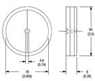 Allen Bradley 92-89 Reflectors for Photo Sensor
