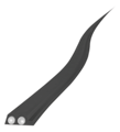 Pepperl+Fuchs VAZ-FK-S-BK AS-Interface flat cable for external auxiliary voltage up to 24 V