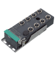 Pepperl+Fuchs VBA-4E4A-G12-ZAJ/EA2L G12 flat module, 4 inputs (PNP) and 4 electronic outputs