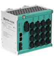 Pepperl+Fuchs ARS12-B2-IC16-1 Ethernet-APL rail field switch with 16 intrinsically safe Ex ic spur ports and screw terminals