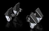 Rittal VX 8660.110 VX transport castors, 2 x with/without locks