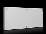Rittal KX 1510.000 KX Terminal box, WHD: 600x300x120 mm, sheet steel, without mounting plate, with cover, without gland plate
