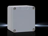 Rittal GA 9104.210 GA Cast aluminium enclosure, WHD: 75x80x57 mm, Cast aluminum, without mounting plate, with cover
