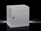 Rittal AE 1003.600 AE Compact enclosure, WHD: 300x300x210 mm, stainless steel 14301, with mounting plate, single-door, with one cam lock