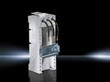 Rittal SV 9615.000 SV Mini-PLS component adaptor, 25 A, 690 V, 3-pole, connection cable AWG 12, WH: 54x160 mm, support rail H: 15 mm