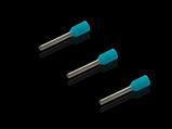 Rittal AS 4050.757 Wire end ferrules for manual wire processing, 034 mm², AWG 22, 8 mm, turquoise, loose, 500 pcs