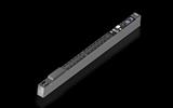 Rittal DK 7979.417 DK PDU international, managed, high-end power distribution incl energy measurement, switching and monitoring functions per output slot, with network interface and display, WLD: 44x1095x70 mm, IEC 60 320: 12x C13 + 1x C19, IEC C20