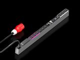 Rittal DK 7979.330 DK PDU switched, compact basic power distribution incl energy measurement per phase, individually switchable output slots, with network interface and display, WLD: 44x845x70 mm, IEC 60 320: 9x C19