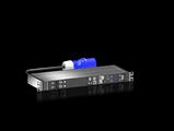 Rittal DK 7979.304 DK PDU switched, compact basic power distribution incl energy measurement per phase, individually switchable output slots, with network interface and display, WHD: 450x44x144mm, IEC 60 320: 4x C13 + 2x C19
