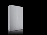 Rittal SE 5855.600 VX SE Free-standing enclosure system, WHD: 1200x2000x500 mm, Stainless Steel, 14301, with mounting plate, two doors at the front