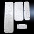 Rittal SZ 2561.010 SZ Plastic cable gland plate, with metric knock-outs, WD: 330x90 mm, size: 3