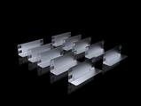 Rittal VX 4531.001 VX Slide rails for VX adaptor section, with one-sided mounting, L: 270 mm
