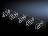 Rittal DK 7257.005 DK Cable management panel, 1 U, with steel rings