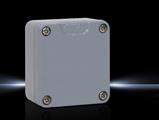 Rittal GA 9101.210 GA Cast aluminium enclosure, WHD: 58x64x34 mm, Cast aluminum, without mounting plate, with cover