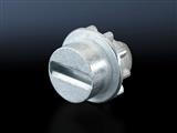 Rittal SZ 8611.140 TS Lock insert, version F, Die-cast zinc, screwdriver