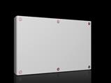 Rittal KX 1512.000 KX Terminal box, WHD: 600x400x120 mm, sheet steel, without mounting plate, with cover, without gland plate