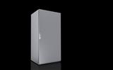 Rittal SE 5856.600 VX SE free-standing enclosure system, WHD: 600x1200x500 mm, stainless steel 14301, with mounting plate, single door at the front