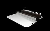 Rittal SZ 2565.450 SZ Metal gland plate, two-part, for AX, with foam rubber cable clamp strip, WD 301x221 mm, for gland plate size 5