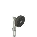 Pizzato VF L35-R27 Adjustable lever with overhanging rubber roller, 50 mm diameter