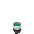 Pizzato E2 1PU2P4290 Spring-return green booted pushbutton