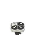 Pizzato E2 1PQFA9QAAJ Quadruple pushbutton