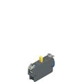 Pizzato E2 CP01S2V1 Self-monitored contact block, panel fixing, 1NC slow action