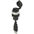 Pizzato E2 1USB9CN0.8 USB socket 20 EROUND series