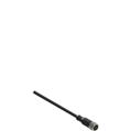 Pizzato VF CA4PD3M M12 female wired connector: straight, 4 poles, 3 m cable