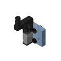 Dopag 1007361 Solenoid valve plate with industrial plug type CI