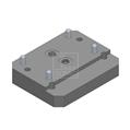 Dopag 1028512 Adaptor plate M6 (40x70 mm) to M8 (38x80 mm)