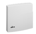 Alre RTBSB-001.910 Room thermostat, surface-mounted, 5…30…°C, 230V AC, two-way contact, ECO function, internal setting