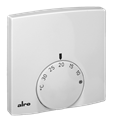 Alre RTBSB-201.010 Room thermostat, surface-mounted super flat, 5…30…°C, 230V AC, 2(1)A, two-way contact