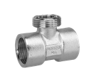 Alre T-Stück 1/2″ T-piece 1/2″ for JSW-1/2, nickel-plated brass