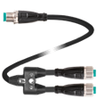 Pepperl+Fuchs V1-G-1,5/0,5-PUR-U-TEE-4M-V1-G
