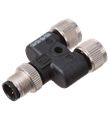 Pepperl+Fuchs V15S-Y-V15/V15 Y-Splitter M12 plug to 2x M12 socket 5-pin A-coded