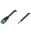 Pepperl+Fuchs V3-GM-BK30M-PVC-U Female cordset single-ended M8 straight A-coded, 3-pin, PVC cable black, UL approved
