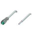 Pepperl+Fuchs V31-GM-A2-10M-PUR Female cordset single-ended M8 straight A-coded, LED 4-pin, PUR cable grey