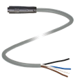 Pepperl+Fuchs V31-GR-6M-PUR Female cordset single-ended M8 snap-lock straight A-coded, 4-pin, PUR cable grey