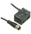 Pepperl+Fuchs VAZ-T1-FK-G10-0,25M-PUR-V1-GV4 G10 junction block, AS-Interface to 1x M12 round plug connector with stainless steel cap nut