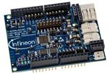 Infineon TLE9241QU_DEV_BOARD TLE9241QU evaluation board provides a quick pick and place solution for costumers' lab evaluations
