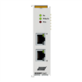 Beckhoff EL6631 EtherCAT Terminal, 2-port communication interface, PROFINET RT, controller