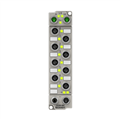 Beckhoff ER1008-0001 EtherCAT Box, 8-channel digital input, 24 V DC, 3 ms, M8, zinc die-cast
