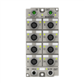 Beckhoff ER8309-1022 EtherCAT Box, multi-functional box, digital, analog, PWM, current-controlled, M12, zinc die-cast