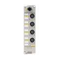 Beckhoff ERI1008-0002 IO-Link box, 8-channel digital input, 24 V DC, 3 ms, M12, zinc die-cast