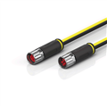 Beckhoff ZK7610-1819-Axxx B17, ENP cable, PUR, 3 G 25 mm² + (1 x 4 x AWG22), drag chain suitable, key 2 (230 V AC)