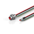 Beckhoff ZK7608-AX00-0xxx B17, ECP cable, PUR, 5 G 15 mm² + (1 x 4 x AWG22), drag chain suitable, key 2 (400 V AC)