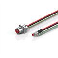 Beckhoff ZK7606-AG00-0xxx B17, ECP cable, PUR, 3 G 15 mm² + (1 x 4 x AWG22), drag chain suitable, key 2 (230 V AC)