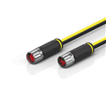Beckhoff ZK7224-2425-Axxx B17, ENP cable, PUR, 4 x 15 mm² + (1 x 4 x AWG22), drag-chain suitable, key 1 (2 x 24 V DC)